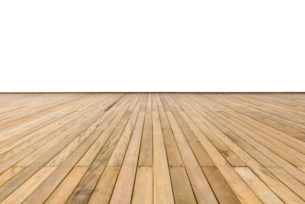 wooden sidewalk