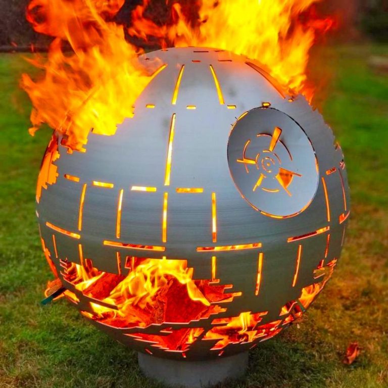 The Death Star Fire Pit: A Galactic Centerpiece